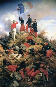 Malakoffin valtaaminen tekijältä Emile Jean Horace Vernet