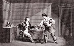 Suutari ja rahoittaja, Fable de La Fontaine