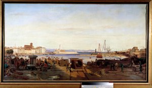 La Ciotatin satama, kirjoittanut Emile Loubon