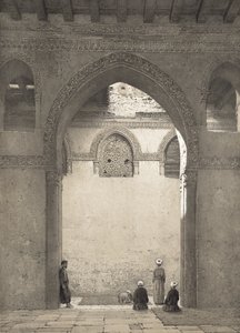 DAhmed-Ibn-Toulonin moskeija, kaiverrus Philippe Benoist (1813-1905) 1877 tekijältä Emile Prisse dAvennes