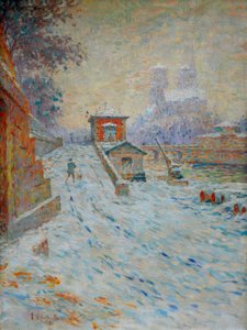 Notre-Dame de Paris (Our Lady by the Snow oder Notre-Dam tekijältä Emile Schuffenecker