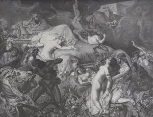 Sardanapalus, Le Monde Illustré, 16. toukokuuta 1874. tekijältä Emile Thomas