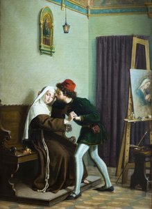 Filippo Lippi ja Lucrezia Buti tekijältä Emilio Scherer
