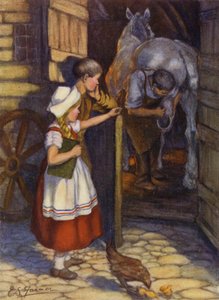 Evangeline ja Gabriel takomossa