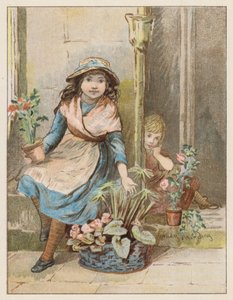 Kuka ostaa? (väri litho) tekijältä Emily Harding