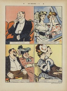 Teatterit. Kuvitus Le Rirelle