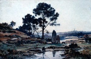 Douarnenez, 1885. tekijältä Emmanuel Lansyer