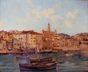 Mentonin satama 1891 (maalaus)