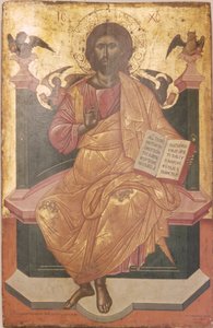 Kristus valtaistuimelle, 1664 (tempera paneelissa)