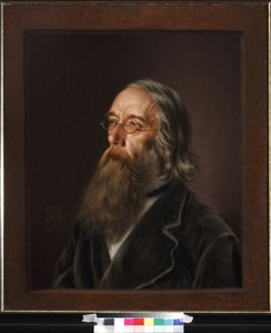 Vasili Aleksejevitš Jelagin (Elaguine) (1818-1879) muotokuva Dmitriev-Mamonovista, Emmanuil Aleksandrovitšista (1824-1880). Öljy kankaalle tekijältä Emmanuil Alexandrovich Dmitriev Mamonov