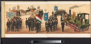 Kulkue Haarlemissa, 1872 (taulu 11) Kulkue pidettiin Haarlemissa 1. huhtikuuta 1872. (sarjan nimi esineellä)
