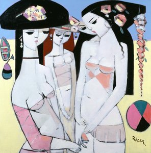 Bovy, Boat and Ball, 2008 (öljy kankaalle)