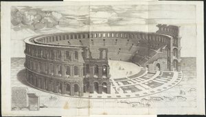Arena van Verona Mirror of Roman Magnificence (sarjan nimi) tekijältä Enea Vico