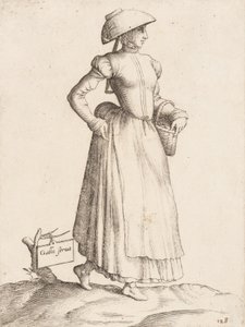 Pukulevy: Galla Serva, n. 1557-58. tekijältä Enea Vico