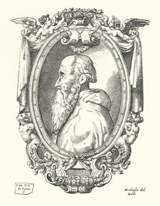 Pietro Bembo, italialainen tutkija, runoilija ja kardinaali tekijältä Enea Vico