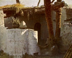 Fellahinin kotipaikka Egyptissä. tekijältä English Photographer