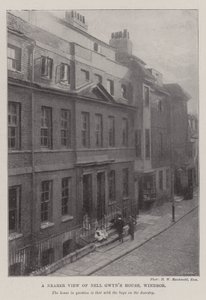 Lähikuva Nell Gwynn Housesta, Windsorista tekijältä English Photographer