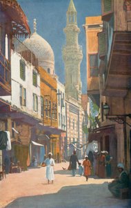 Katu Kairossa, Egyptissä (värikuva) tekijältä English Photographer