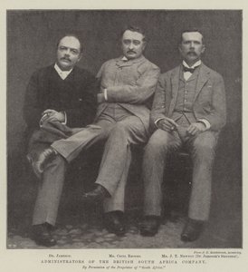 British South Africa Companyn ylläpitäjät tekijältä English Photographer