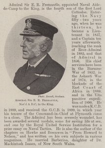 Amiraali Sir E R Fremantle, Naval ADC kuninkaalle tekijältä English Photographer