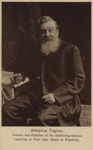 Adolphus Tagnon, itseohjautuvien moottoreiden keksijä tekijältä English Photographer
