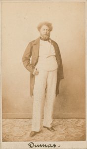 Alexandre Dumas, kirjailija tekijältä English Photographer