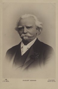 August Manns, saksalaissyntyinen brittiläinen kapellimestari tekijältä English Photographer