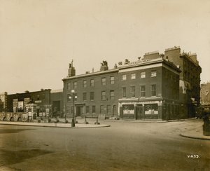 Baker Streetin rautatieasema; Kuvattu 27. maaliskuuta 1915 tekijältä English Photographer