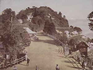 Bandstand, Darjeeling (värillinen kuva) tekijältä English Photographer