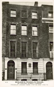 Benjamin Franklinin talo, Craven Street, Lontoo (m/v kuva) tekijältä English Photographer