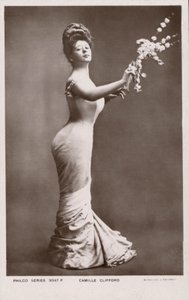 Camille Clifford, alkuperäinen Gibson Girl (m/w kuva) tekijältä English Photographer