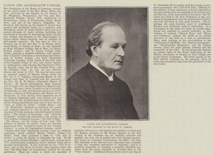 Canon ja arkkidiakoni Farrar, alahuoneen uusi kappeli tekijältä English Photographer