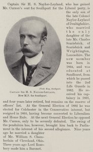 Kapteeni Sir H S Naylor-Leyland, Southportin uusi kansanedustaja tekijältä English Photographer