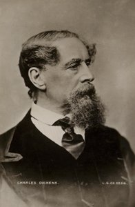 Charles Dickens (1812-1870), englantilainen kirjailija tekijältä English Photographer