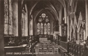 Christ Church Cathedral, Latin Chapel, Oxford (m/w kuva) tekijältä English Photographer