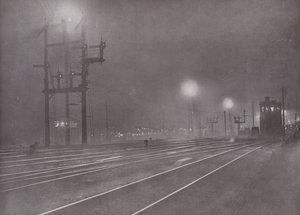Clapham Junction yöllä tekijältä English Photographer