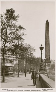 Cleopatras Needle, Thames Embankment, Lontoo tekijältä English Photographer