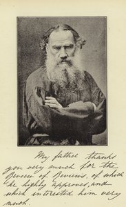 Kreivi Tolstoi tekijältä English Photographer