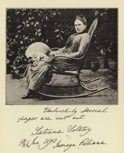 Kreivitär Tatjana Tolstoi tekijältä English Photographer
