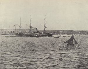 HMS Calliope lähtee tekijältä English Photographer