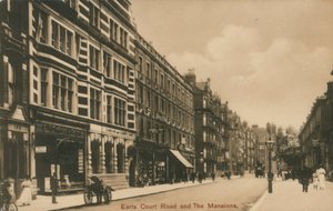 Earls Court Road ja The Mansions, Lontoo tekijältä English Photographer