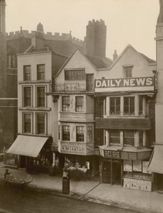 Fleet Street, Lontoo; pohjoispuolella, jossa on 184-186 Fleet Street tekijältä English Photographer