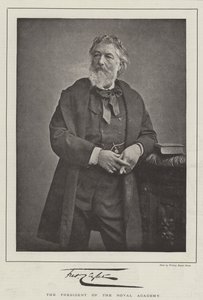 Frederic Leighton, kuninkaallisen akatemian presidentti