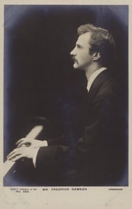Frederick Dawson, englantilainen pianisti tekijältä English Photographer