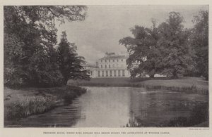 Frogmore House, jossa kuningas Edward asuu Windsorin linnan muutosten aikana tekijältä English Photographer