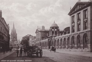 Queens Collegen edessä, Oxfordissa tekijältä English Photographer