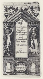 G Boccaccio, The Modell of Witt, Decameron, T Cotes for B Allen ja W Hope 1634 (b/w kuva) tekijältä English Photographer