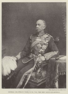 Kenraali Sir Evelyn Wood, GCB, VC, uusi kenraaliadjutantti tekijältä English Photographer