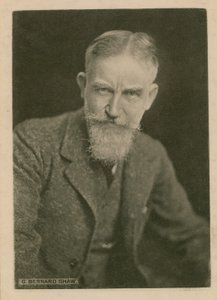 George Bernard Shaw, valokuva tekijältä English Photographer
