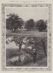 Gladstone Park, Dollis Hill, avataan 25. toukokuuta